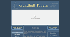 Desktop Screenshot of guildhalltavern.co.uk